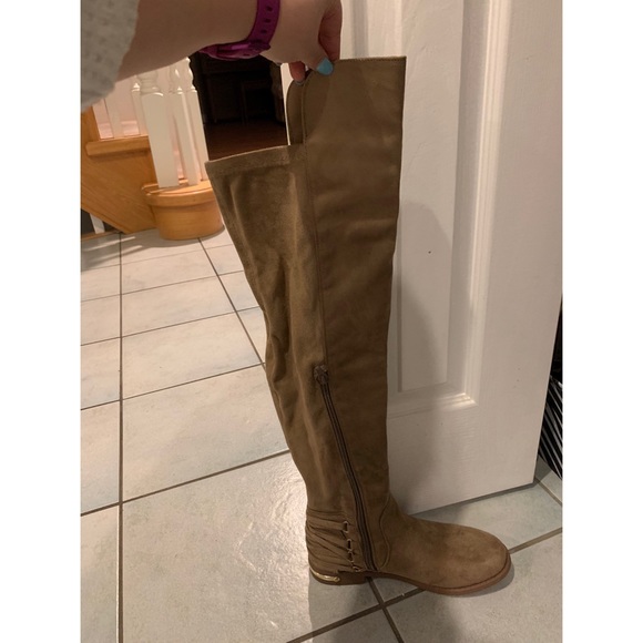 Size 7 Suede Boots - Picture 2 of 3